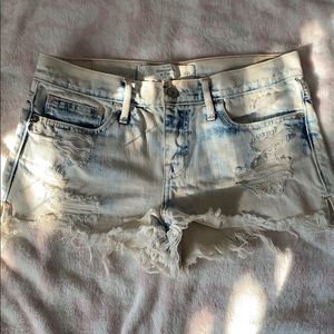 abercrombie and fitch low rise shorts